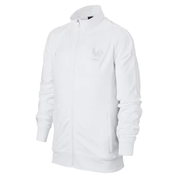 Футбольная куртка для школьников France - Белый