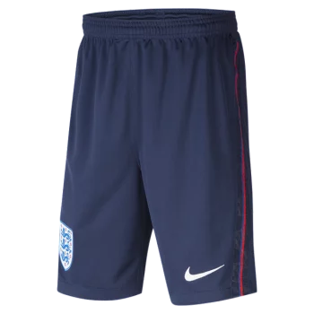Футбольные шорты для школьников с символикой домашней формы Англии 2020 Stadium - Синий
