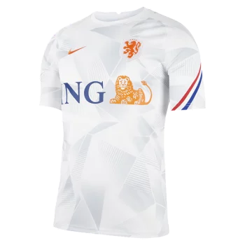 Мужская игровая футболка с коротким рукавом Netherlands - Белый